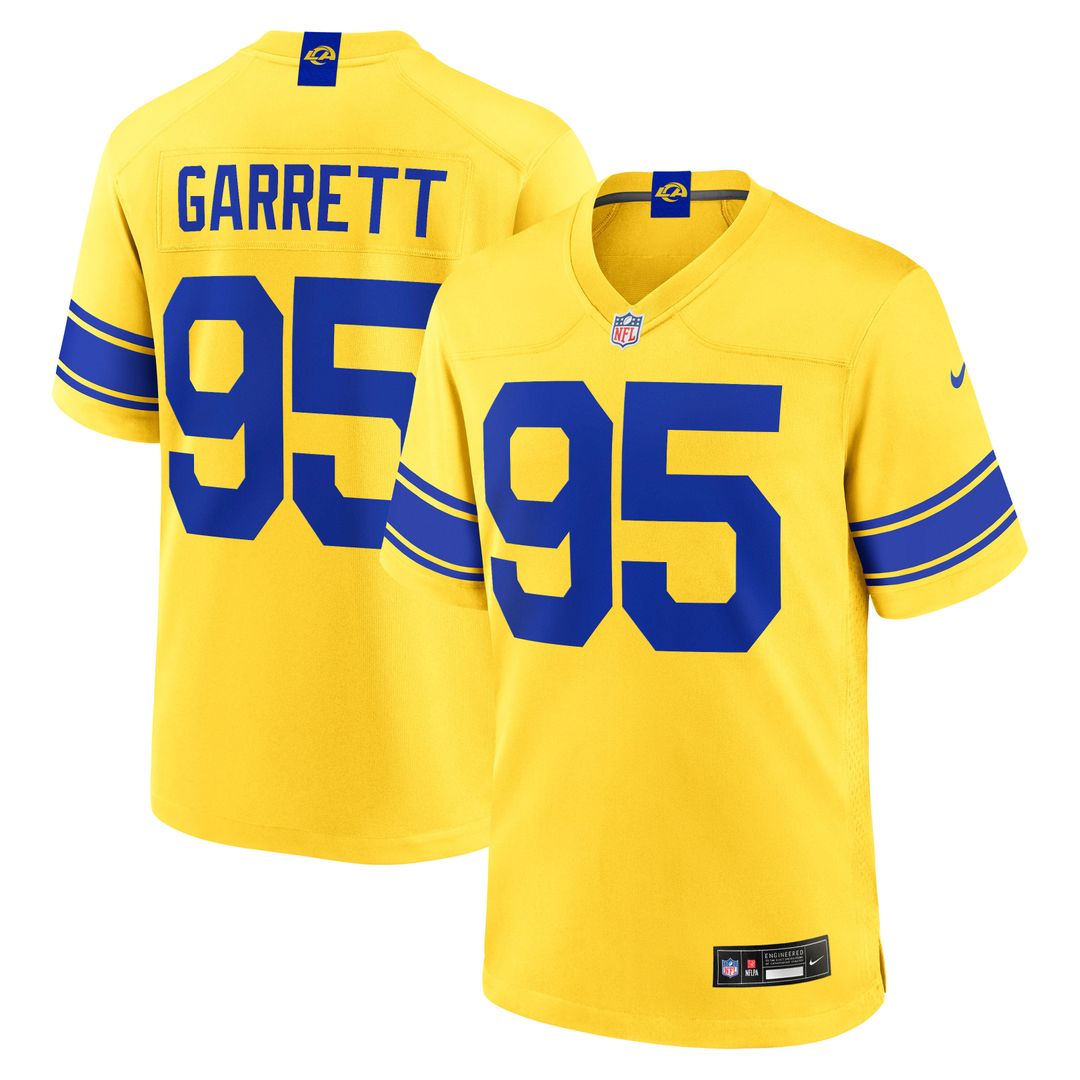 Los Angeles Rams Myles Garrett Nike Royal Nike Game Jersey product image 7, provided for visual reference and product detail