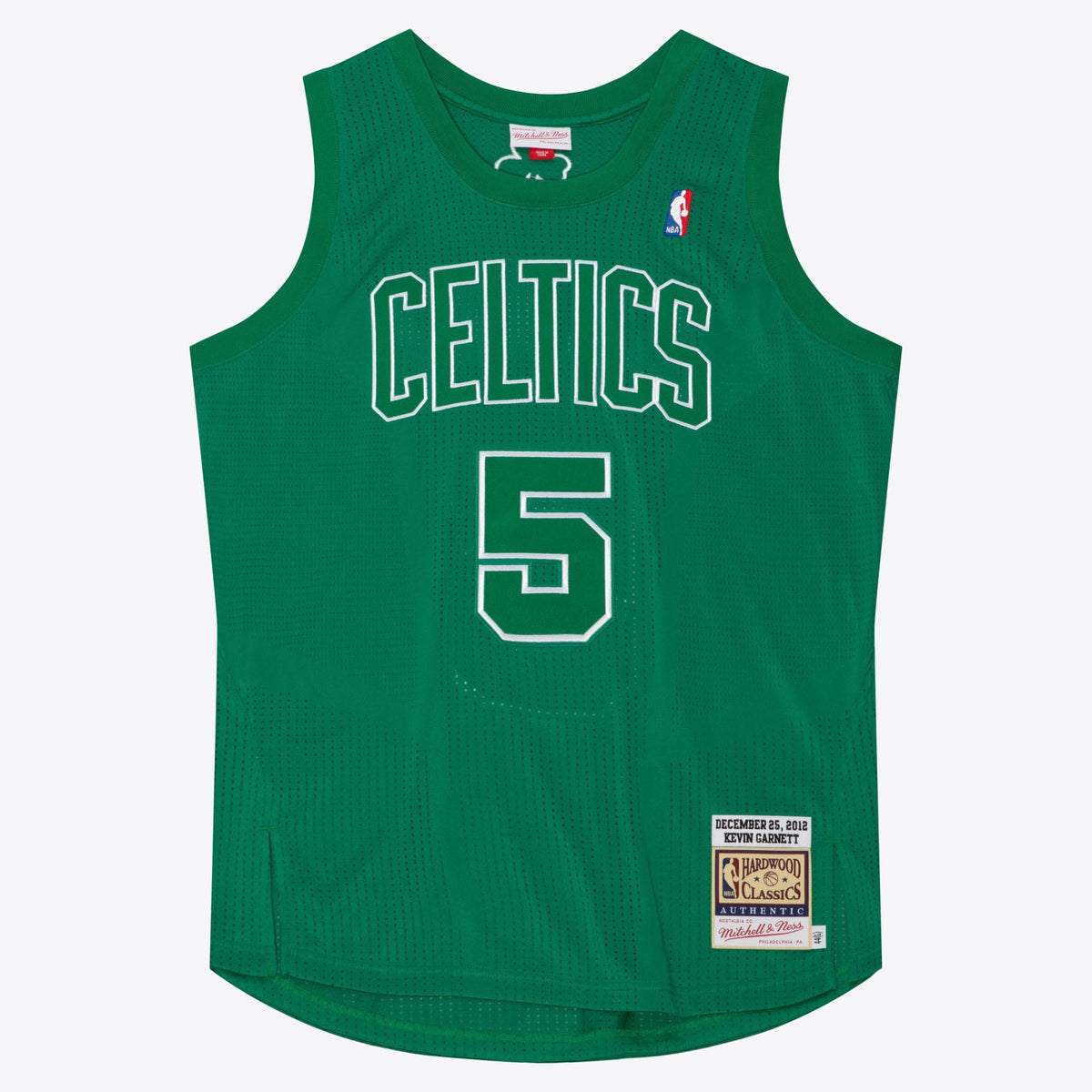 Boston Celtics Mitchell & Ness Kevin Garnett 2012 Christmas Day Authentic Jersey - Kelly Green product image 3, provided for