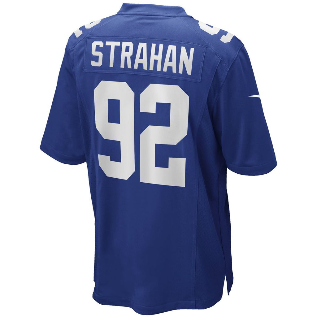 New York Giants Michael Strahan Nike Royal Game Retired Player Jersey product image 3, provided for visual reference and