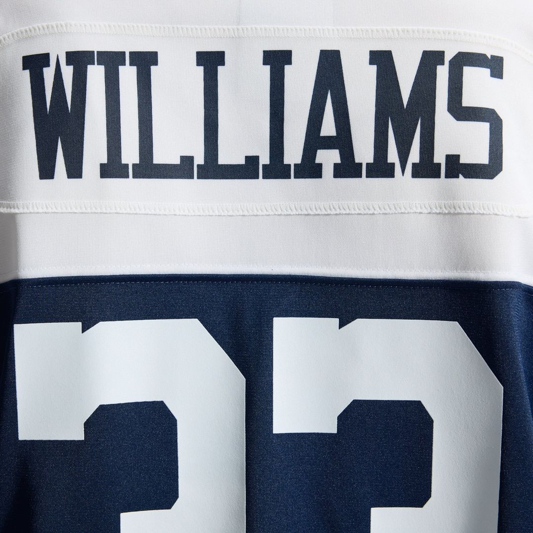 Dallas Cowboys Javonte Williams Nike Navy Alternate Game Jersey product image 25, provided for visual reference and product