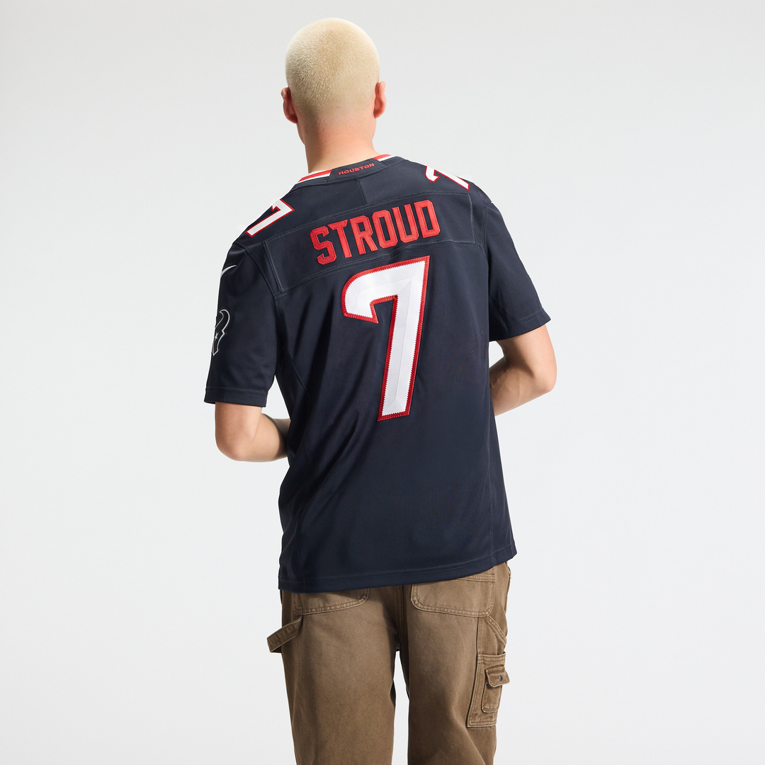 Houston Texans C.J. Stroud Nike Navy Team Vapor F.U.S.E. Stitched Limited Jersey product image 3, provided for visual