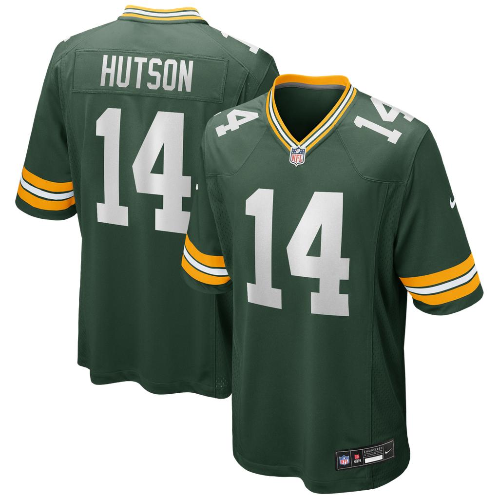 Green Bay Packers Don Hutson Nike Green Game Retired Player Jersey product image 1, provided for visual reference and