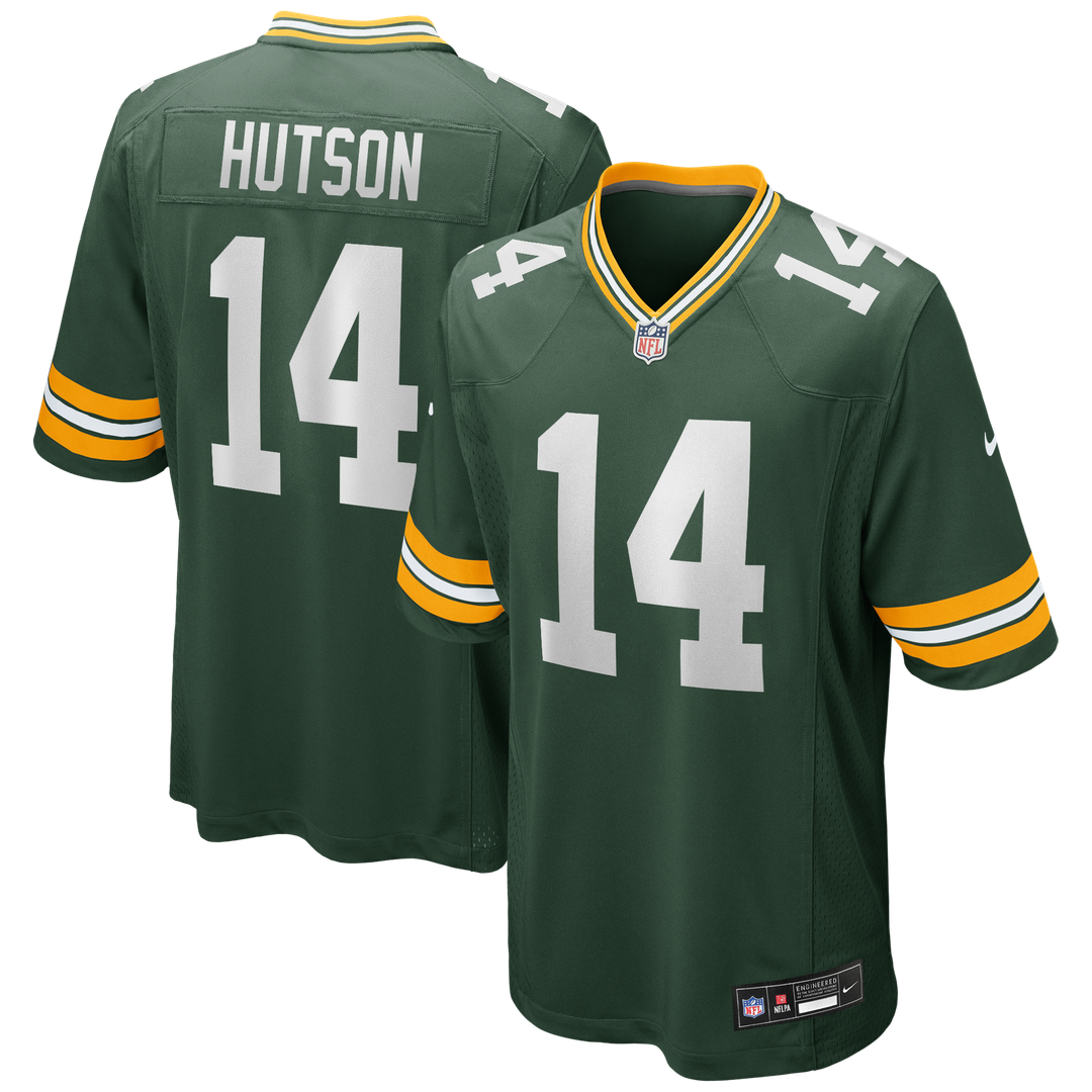 Green Bay Packers Don Hutson Nike Green Game Retired Player Jersey product image 1, provided for visual reference and