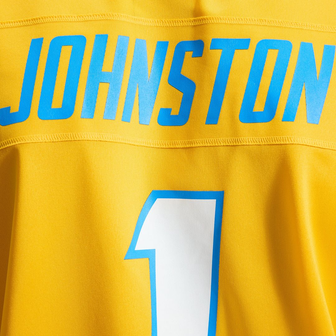 Los Angeles Chargers Quentin Johnston Nike Gold Alternate Charger Power Game Player Jersey product image 25, provided for