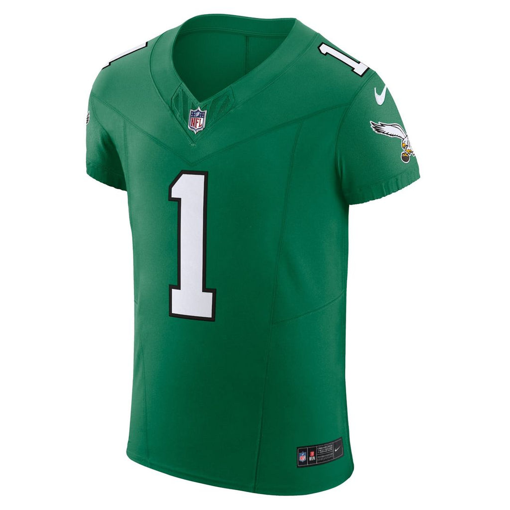 Philadelphia Eagles Jalen Hurts Nike Kelly Green Alternate Vapor F.U.S.E. Elite Jersey product image 20, provided for visual