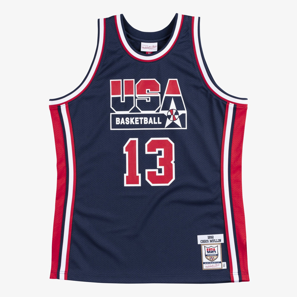 USA Basketball Mitchell & Ness Authentic Jersey Chris Mullin 1992 product image 1, provided for visual reference and product