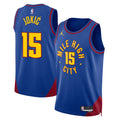 Denver Nuggets Jordan Statement Edition Swingman Jersey - Blue - Nikola Jokic - Unisex product image 1, provided for visual