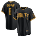 Pittsburgh Pirates Konnor Griffin Nike Black 2026 City Connect Stadium Jersey product image 1, provided for visual reference