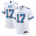 Tennessee Titans Chimere Dike Nike White Game Jersey product image 1, provided for visual reference and product detail review