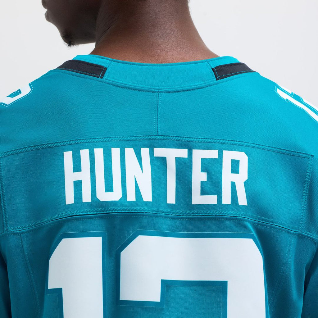Jacksonville Jaguars Travis Hunter Nike Teal Team Limited Jersey product image 8, provided for visual reference and product
