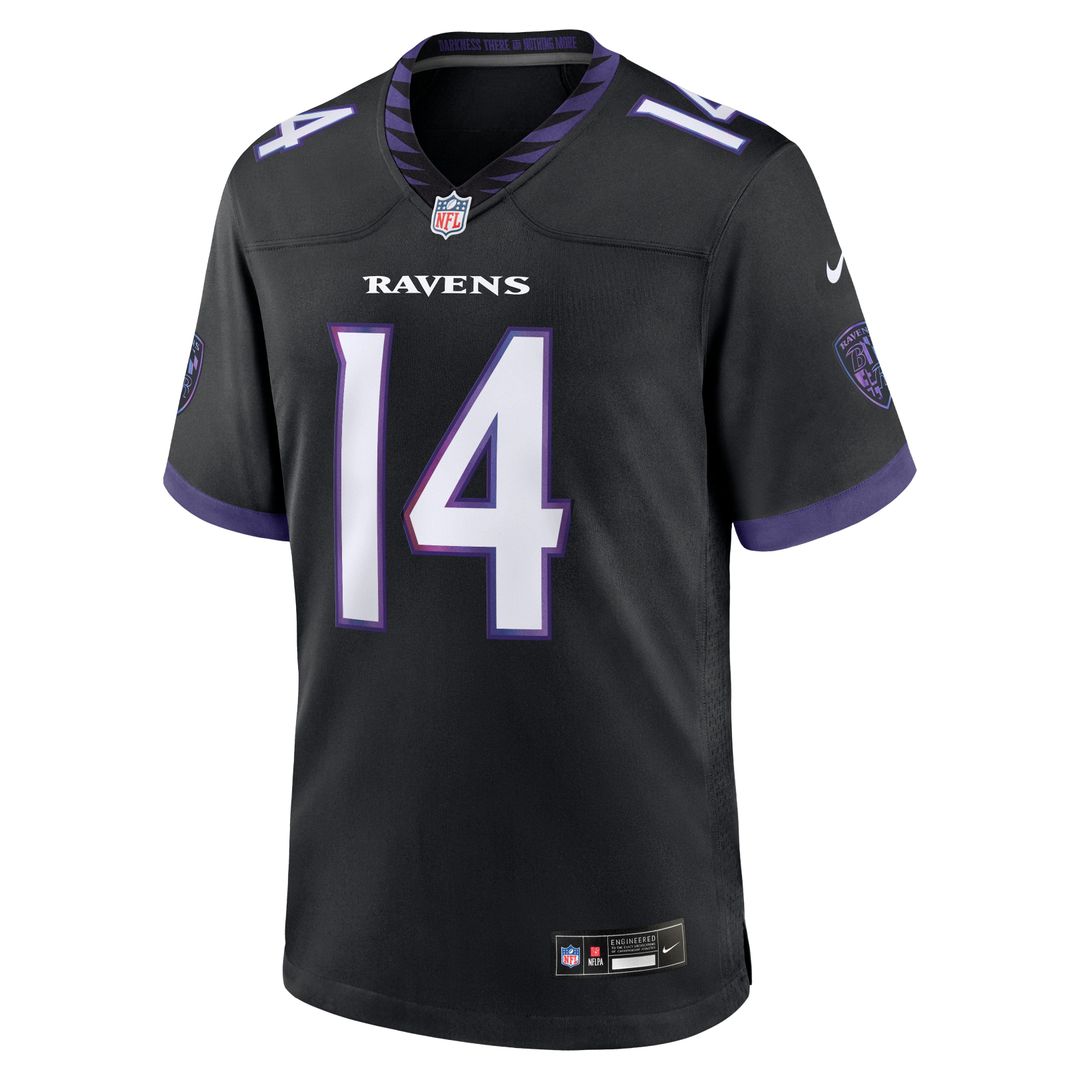 Baltimore Ravens Kyle Hamilton Nike Purple Alternate Game Jersey product image 28, provided for visual reference and product