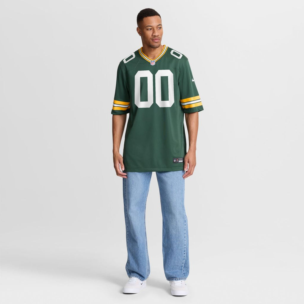 Green Bay Packers Brandon Cisse Nike Green Game Jersey product image 4, provided for visual reference and product detail