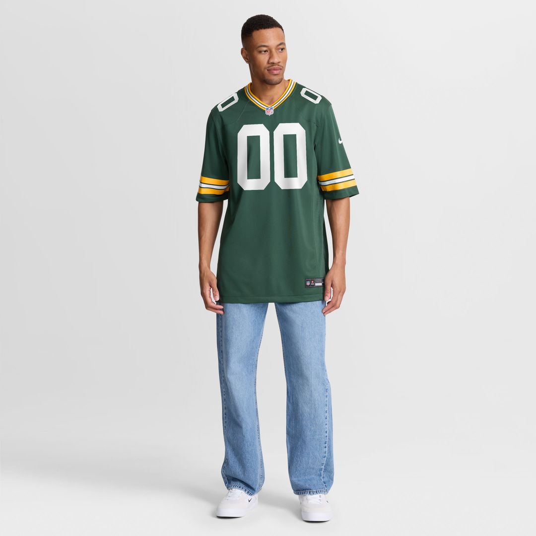 Green Bay Packers Brandon Cisse Nike Green Game Jersey product image 4, provided for visual reference and product detail