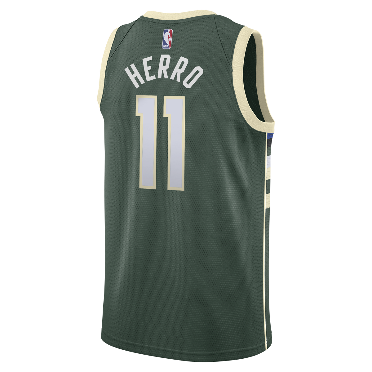 Milwaukee Bucks Nike Icon Edition Swingman Jersey - Hunter product image 4