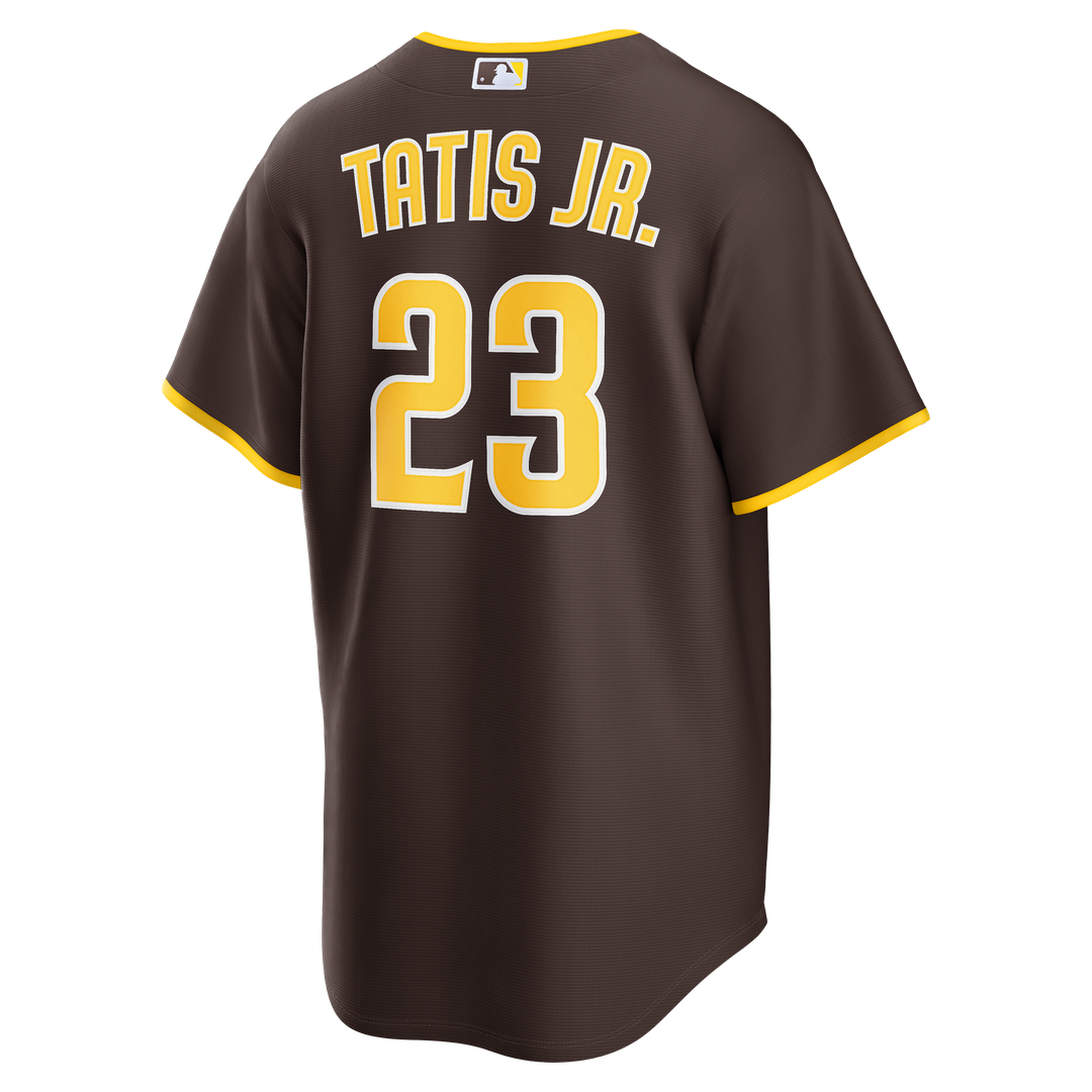San Diego Padres Fernando Tatis Jr. Nike Sand Alternate Replica Jersey product image 13, provided for visual reference and