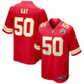 Kansas City Chiefs Willie Gay Nike Red Game Jersey product image 1, provided for visual reference and product detail review