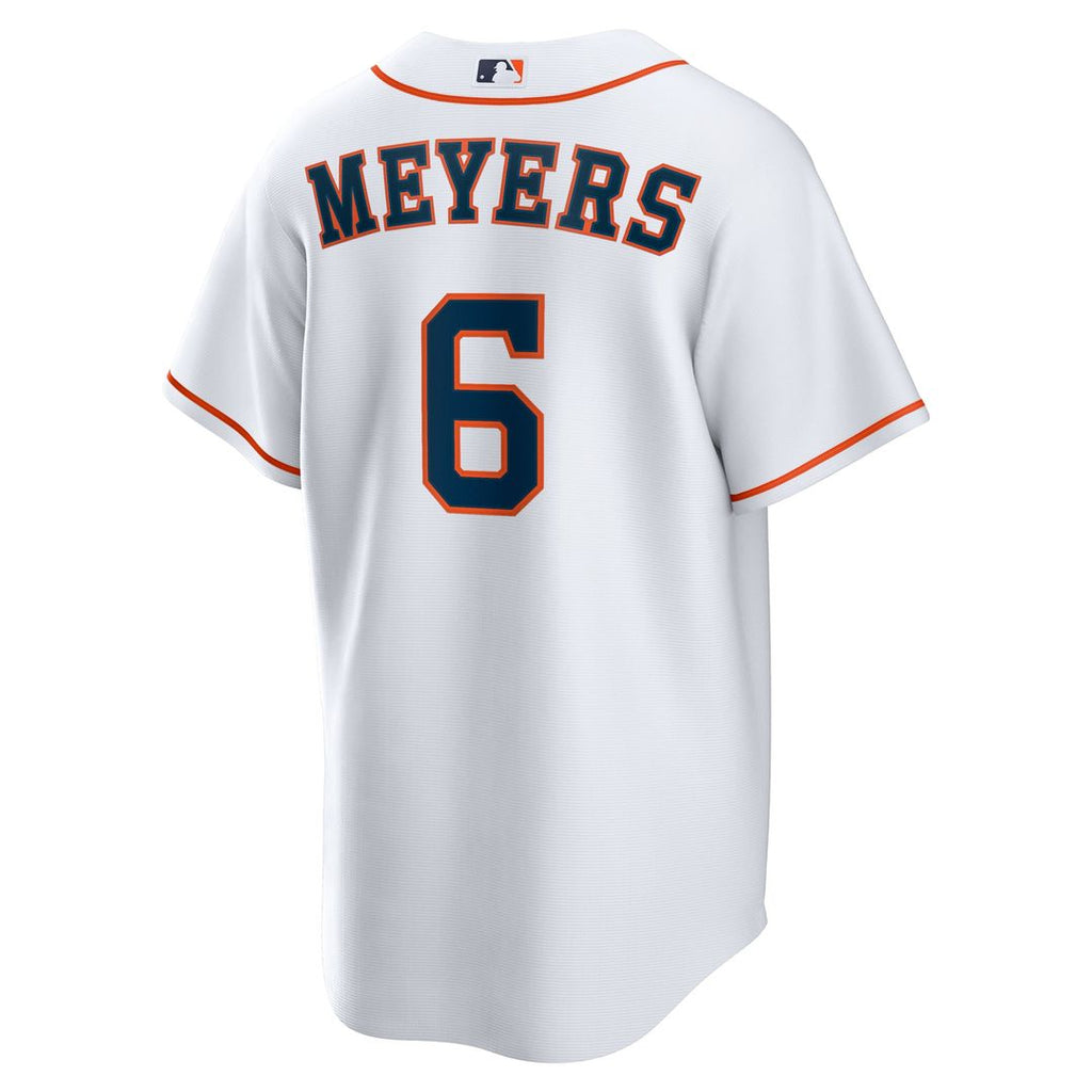 Houston Astros Jake Meyers Nike White Home Replica Jersey product image 3, provided for visual reference and product detail