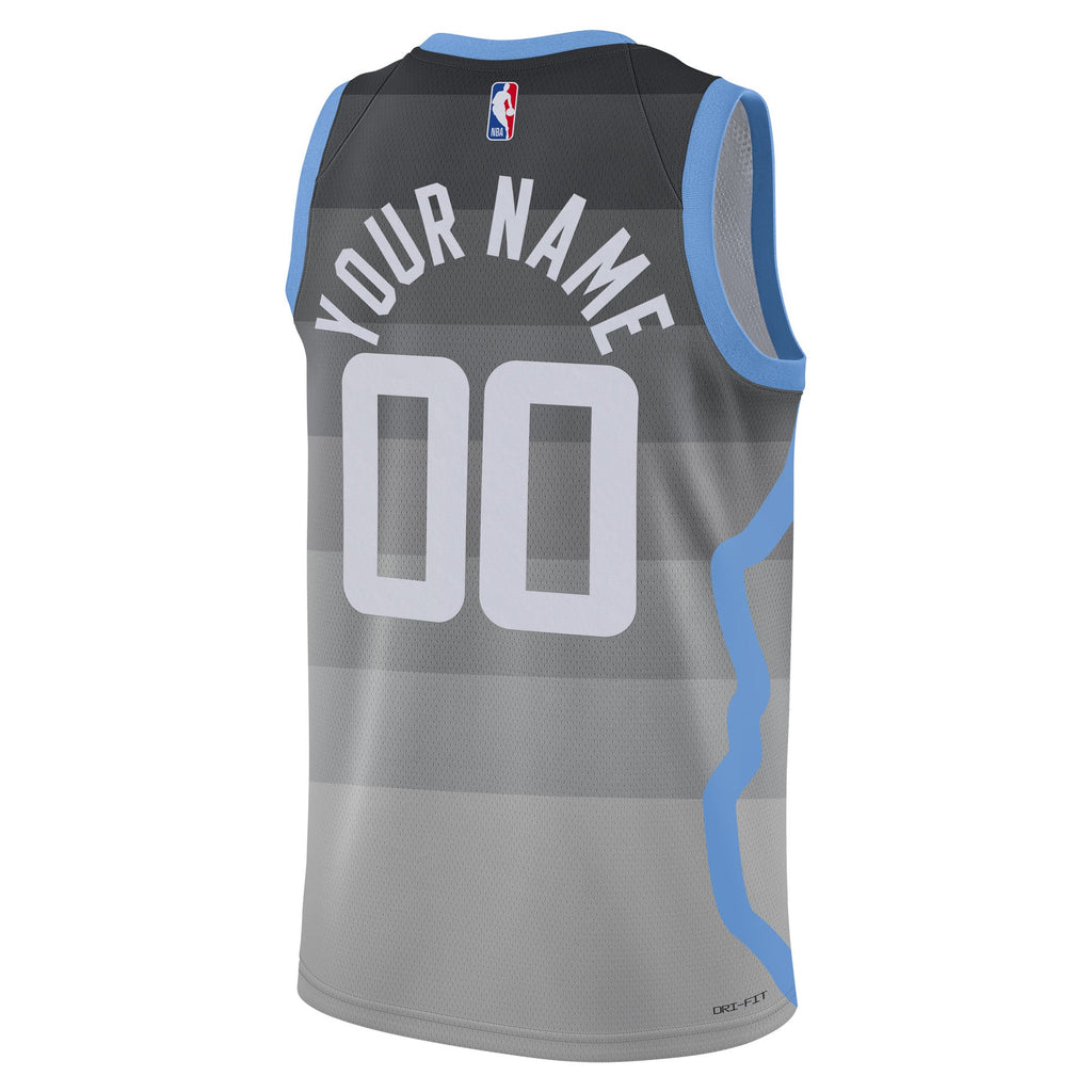 Nike Utah Jazz 2025/26 City Edition Swingman Jersey - Custom - Unisex product image 4, provided for visual reference and