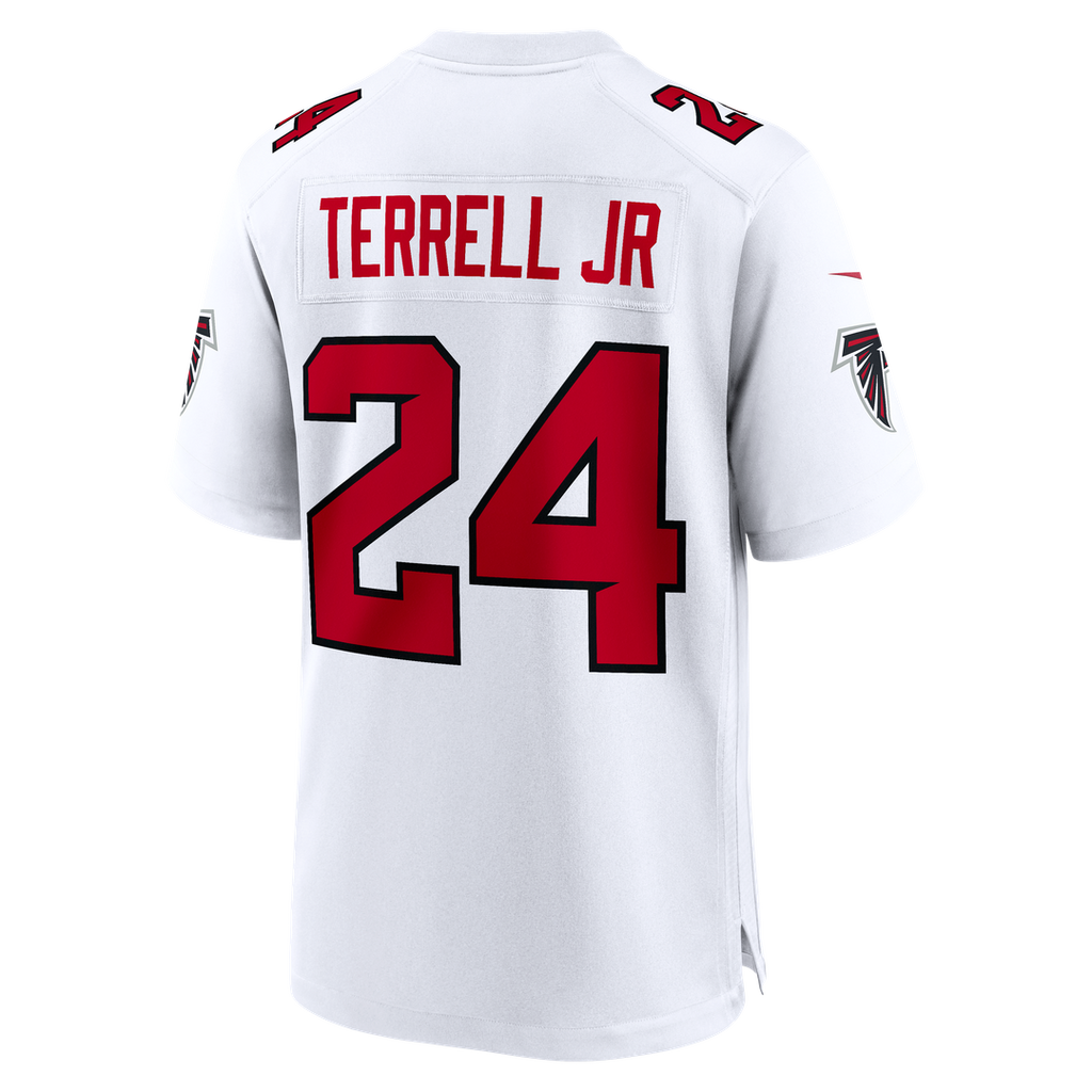 Atlanta Falcons A.J. Terrell Nike Red Game Jersey product image 17, provided for visual reference and product detail review