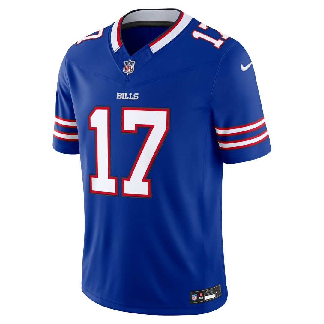 Buffalo Bills Josh Allen Nike Royal Team Vapor F.U.S.E. Stitched Limited Jersey product image 2, provided for visual
