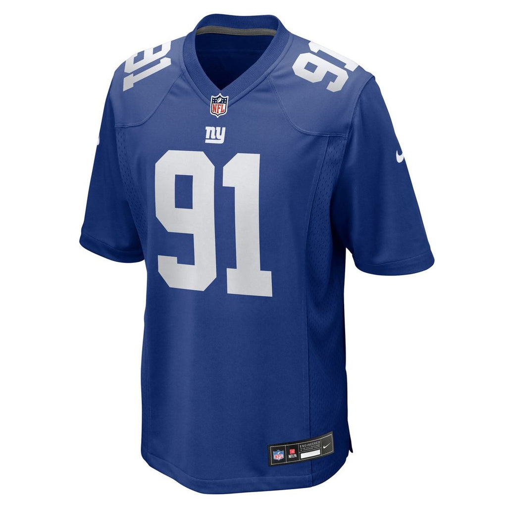 New York Giants Darius Alexander Nike Royal Team Game Jersey product image 2, provided for visual reference and product