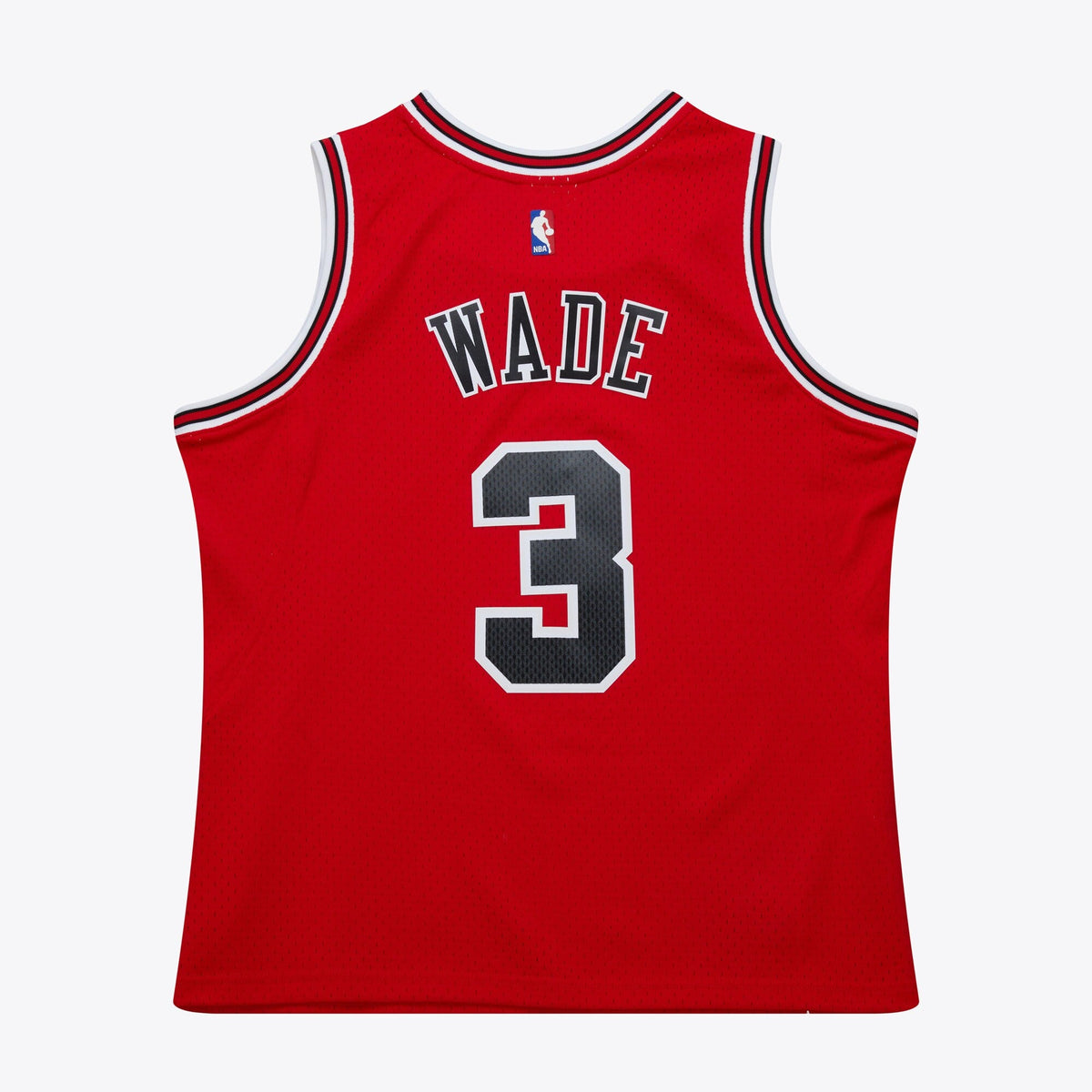 Chicago Bulls Mitchell & Ness Dark Jersey Dwyane Wade 2016 product image 3, provided for visual reference and product detail