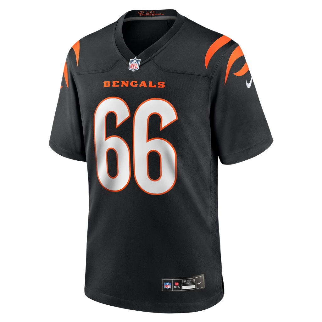 Cincinnati Bengals Dalton Risner Nike Black Team Game Jersey product image 2, provided for visual reference and product