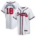 Atlanta Braves Mike Yastrzemski Nike White Replica Jersey product image 1, provided for visual reference and product detail