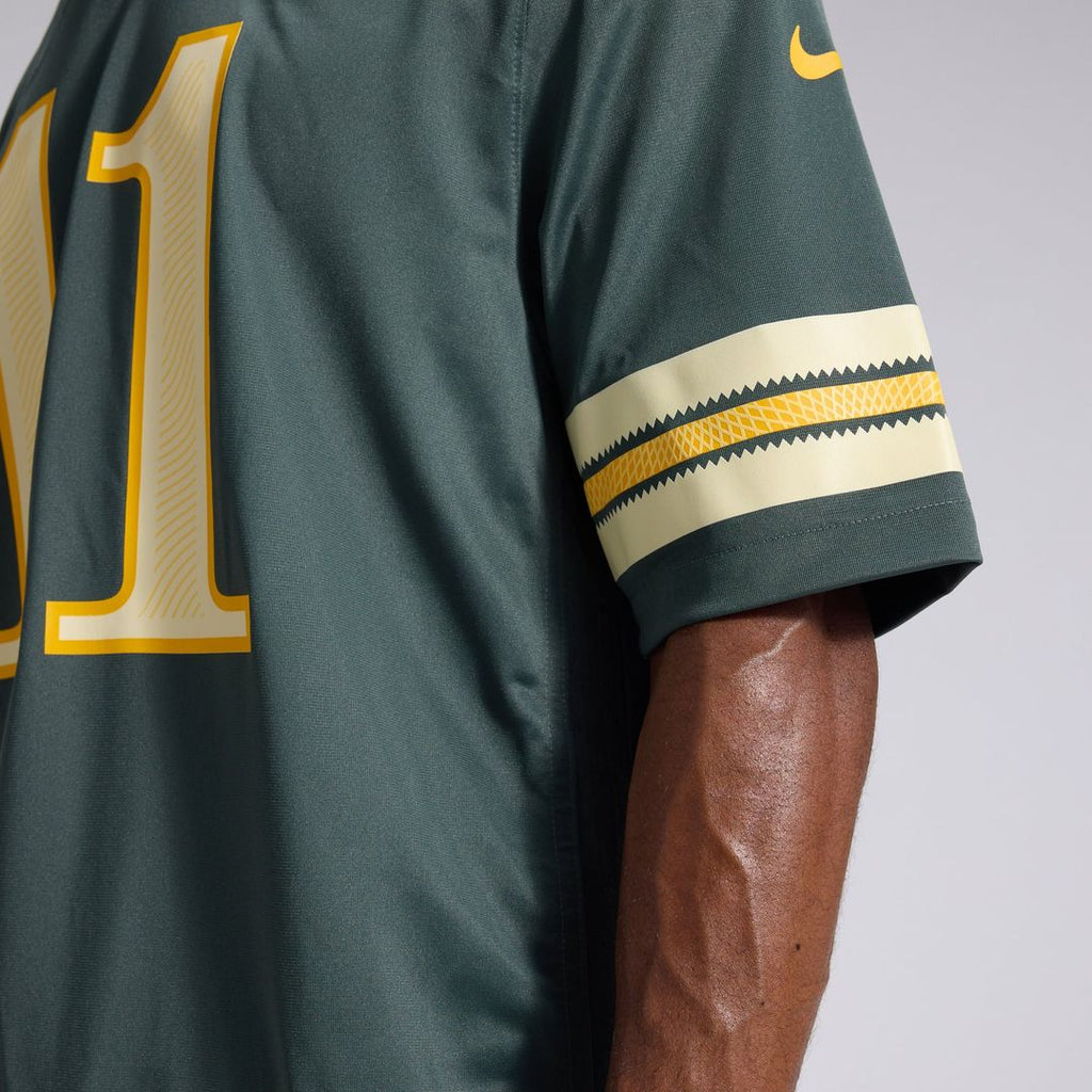 Green Bay Packers Jayden Reed Nike Green 2026 Rivalries Collection Game Jersey product image 12, provided for visual