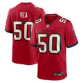 Tampa Bay Buccaneers Vita Vea Nike Red Game Jersey product image 1, provided for visual reference and product detail review