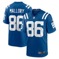 Indianapolis Colts Will Mallory Nike Royal Team Game Jersey product image 1, provided for visual reference and product
