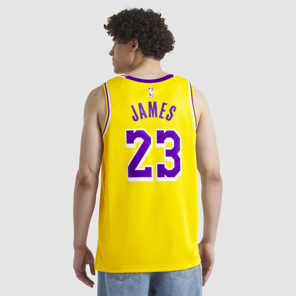 Los Angeles Lakers Nike Icon Swingman Jersey - Lebron James product image 6