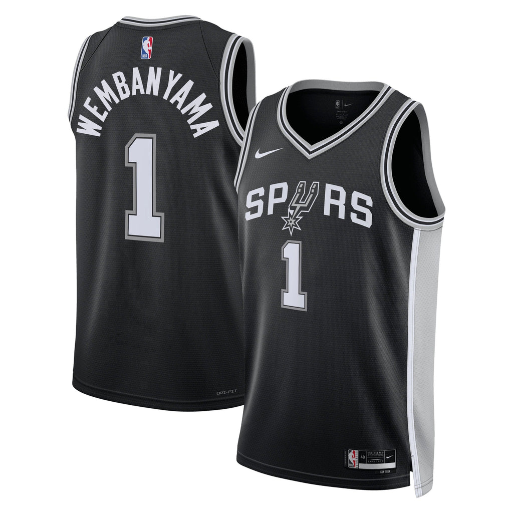 San Antonio Spurs Nike Icon Swingman Jersey - Victor Wembanyama product image 1, provided for visual reference and product