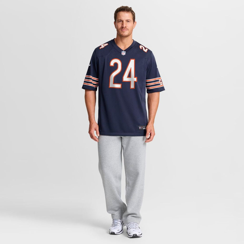 Chicago Bears Malik Muhammad Nike Navy Team Game Jersey product image 2, provided for visual reference and product detail