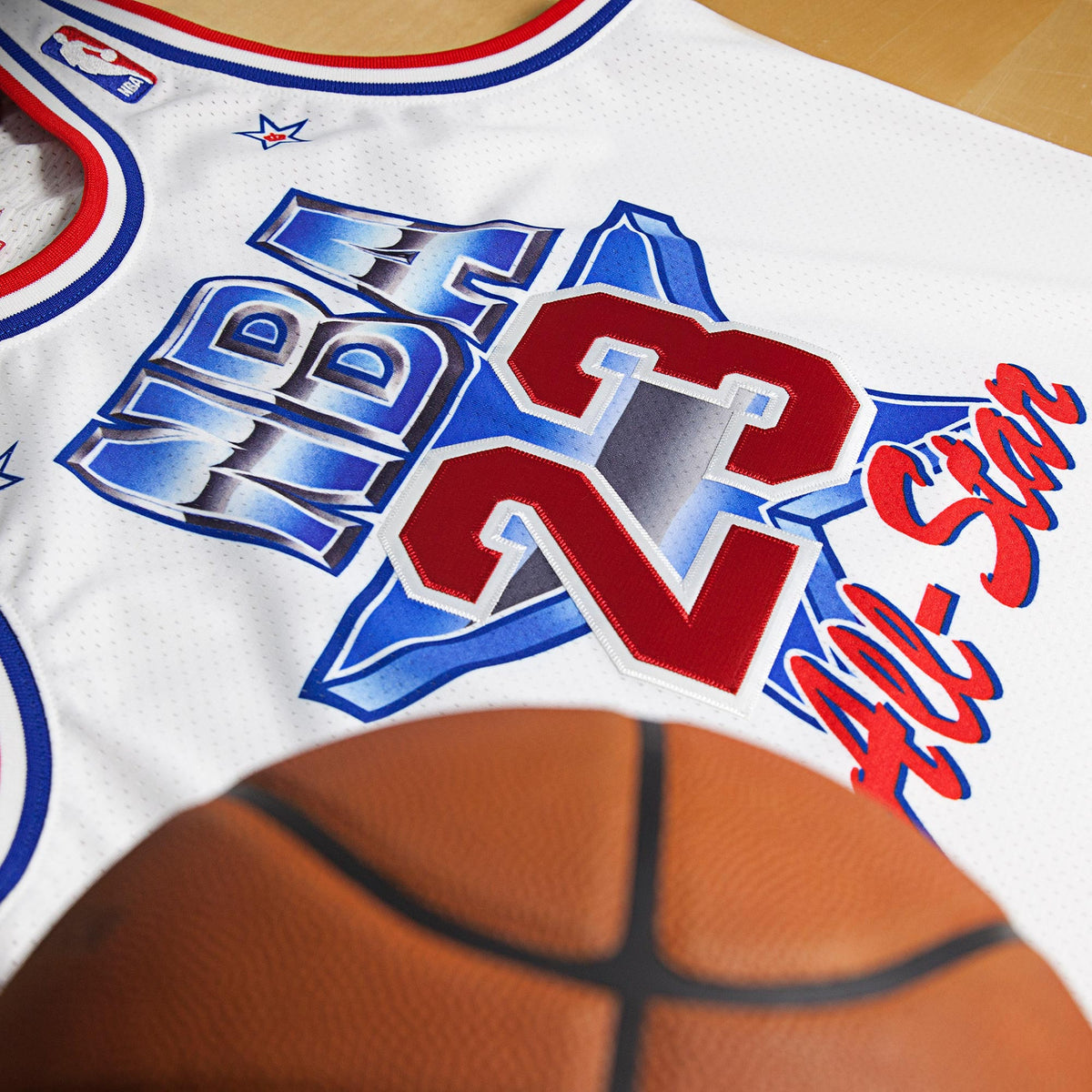 NBA All-Star East Michael Jordan 1991 Authentic Jersey by product image 3