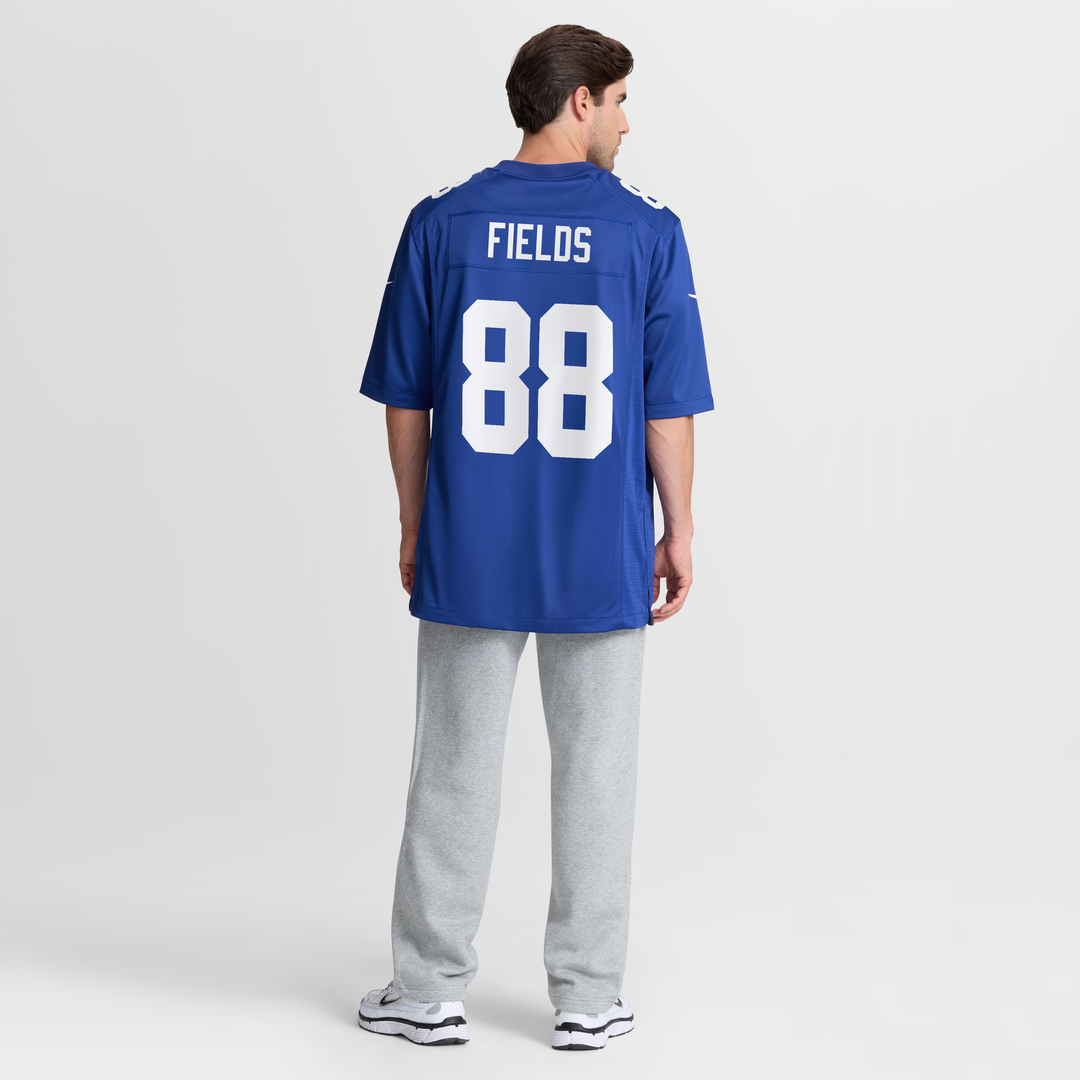 New York Giants Malachi Fields Nike Royal Team Game Jersey product image 3, provided for visual reference and product detail