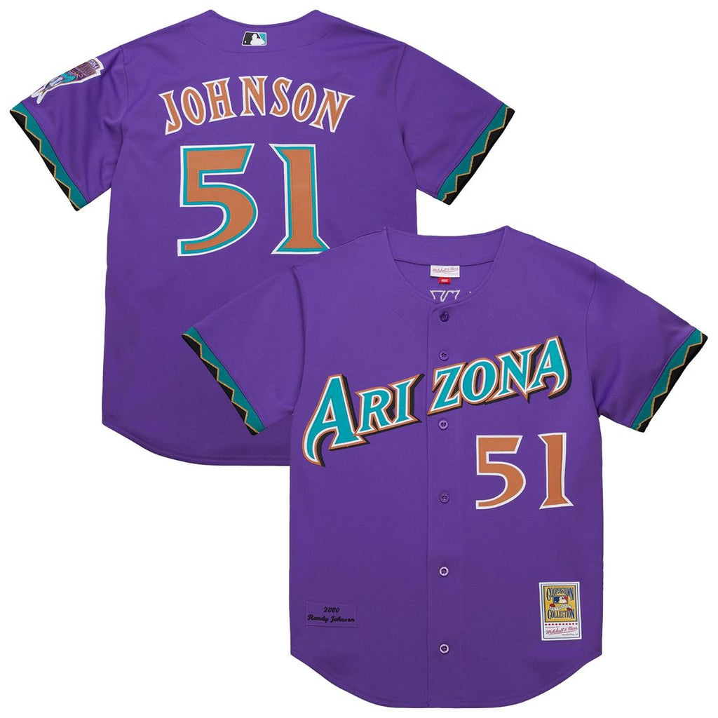 Arizona Diamondbacks Randy Johnson Mitchell & Ness Black 2001 Authentic Jersey product image 17, provided for visual