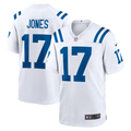 Indianapolis Colts Daniel Jones Nike White Game Jersey product image 1, provided for visual reference and product detail