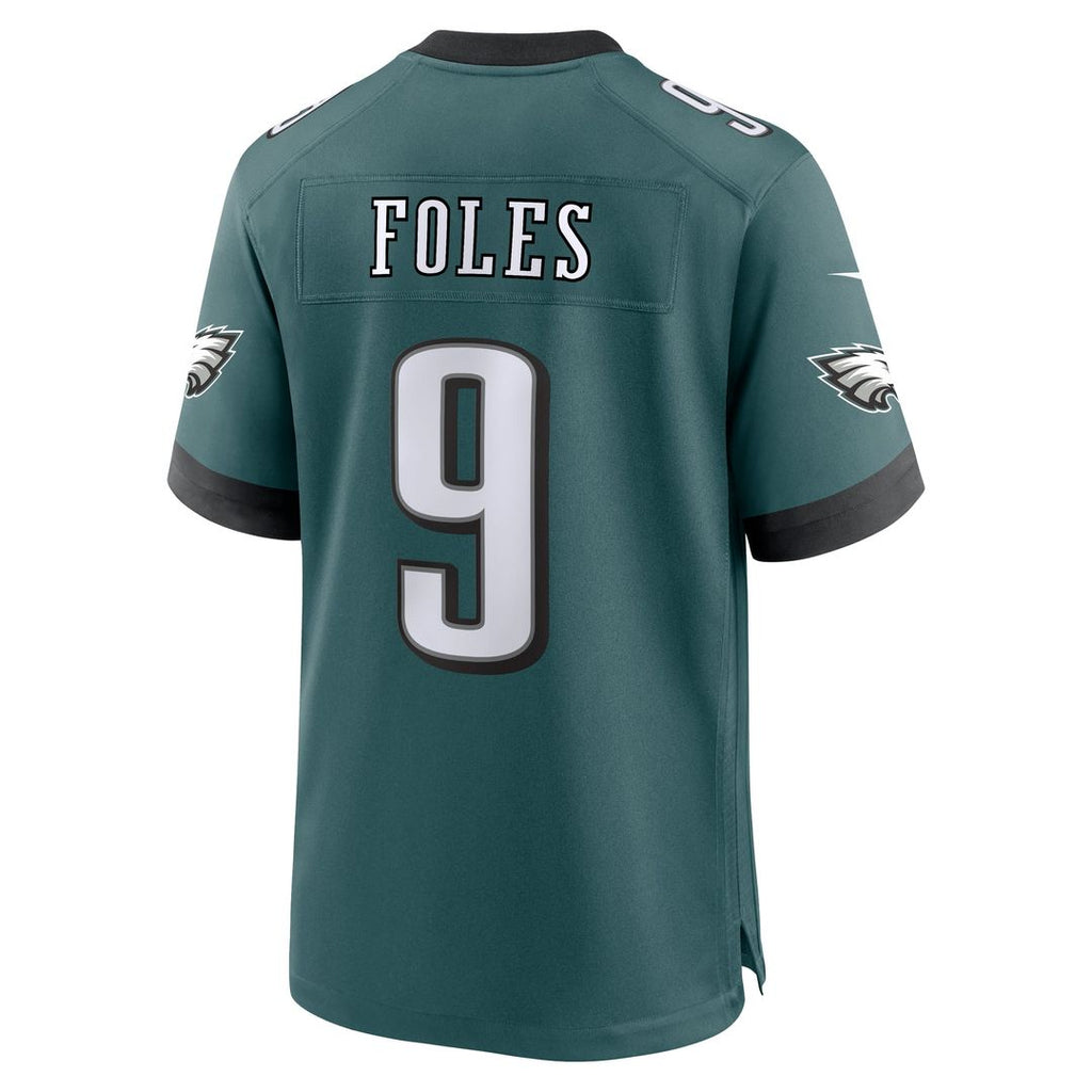 Philadelphia Eagles Nick Foles Nike Midnight Green Team Retired Player Game Jersey product image 3, provided for visual