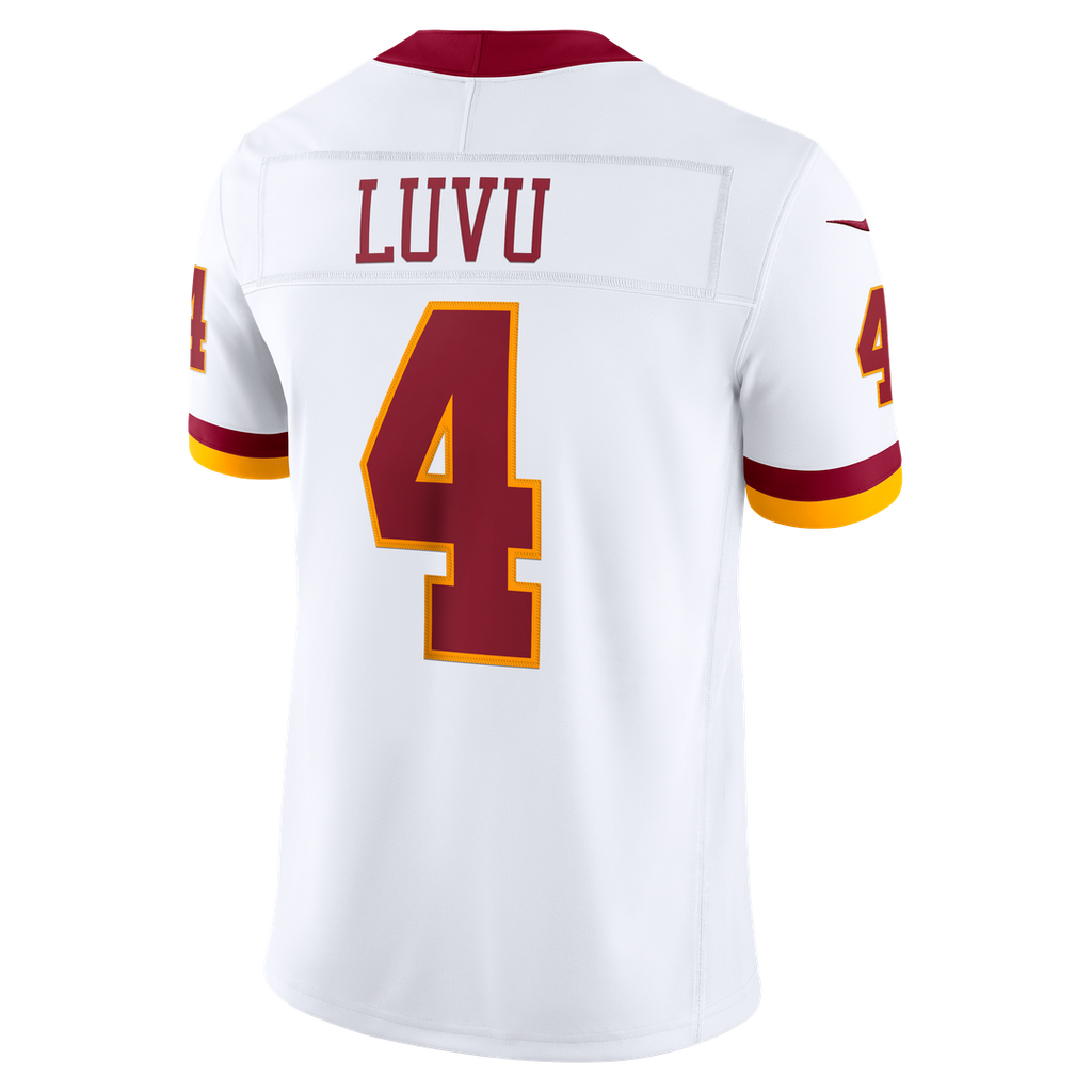 Washington Commanders Frankie Luvu Nike White Vapor F.U.S.E. Stitched Limited Jersey product image 6, provided for visual