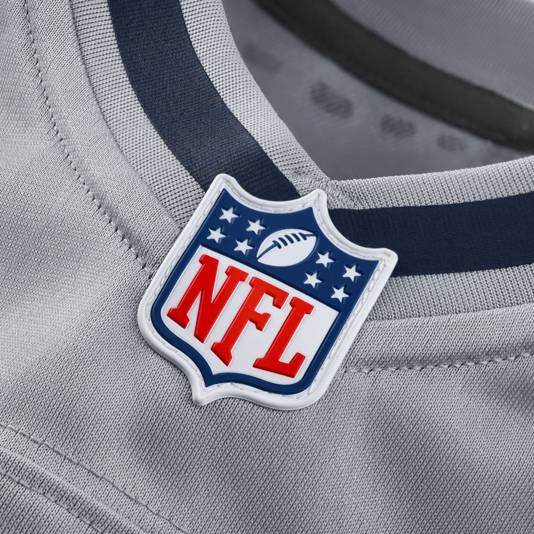 Seattle Seahawks Jaxon Smith-Njigba Nike Gray Rivalries Collection Game Jersey product image 4, provided for visual