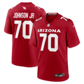 Arizona Cardinals Paris Johnson Jr. Nike Cardinal Game Jersey product image 1, provided for visual reference and product