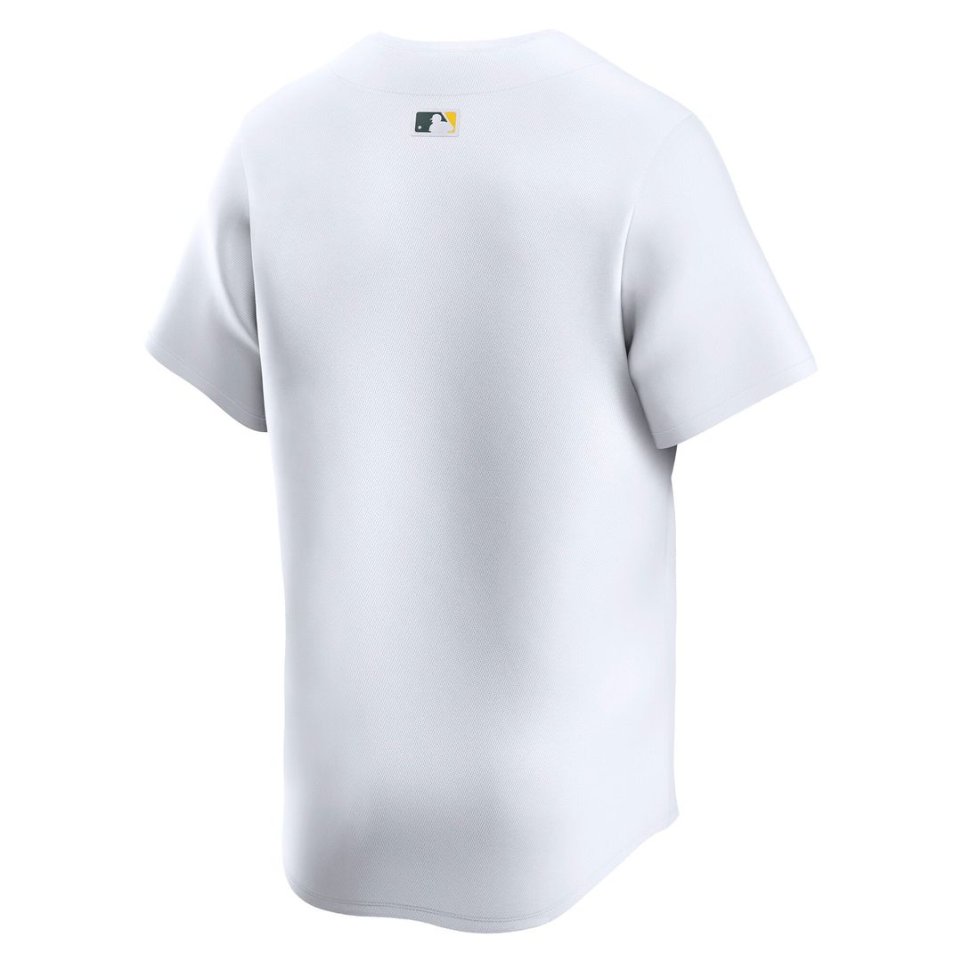 Athletics Nike White Home Replica Team Jersey product image 6, provided for visual reference and product detail review