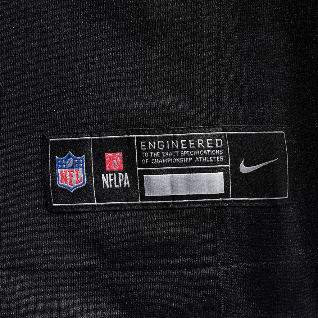 Pittsburgh Steelers Germie Bernard Nike Black Game Jersey product image 6, provided for visual reference and product detail