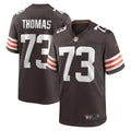 Cleveland Browns Joe Thomas Nike Brown Retired Player Game Jersey product image 1, provided for visual reference and product