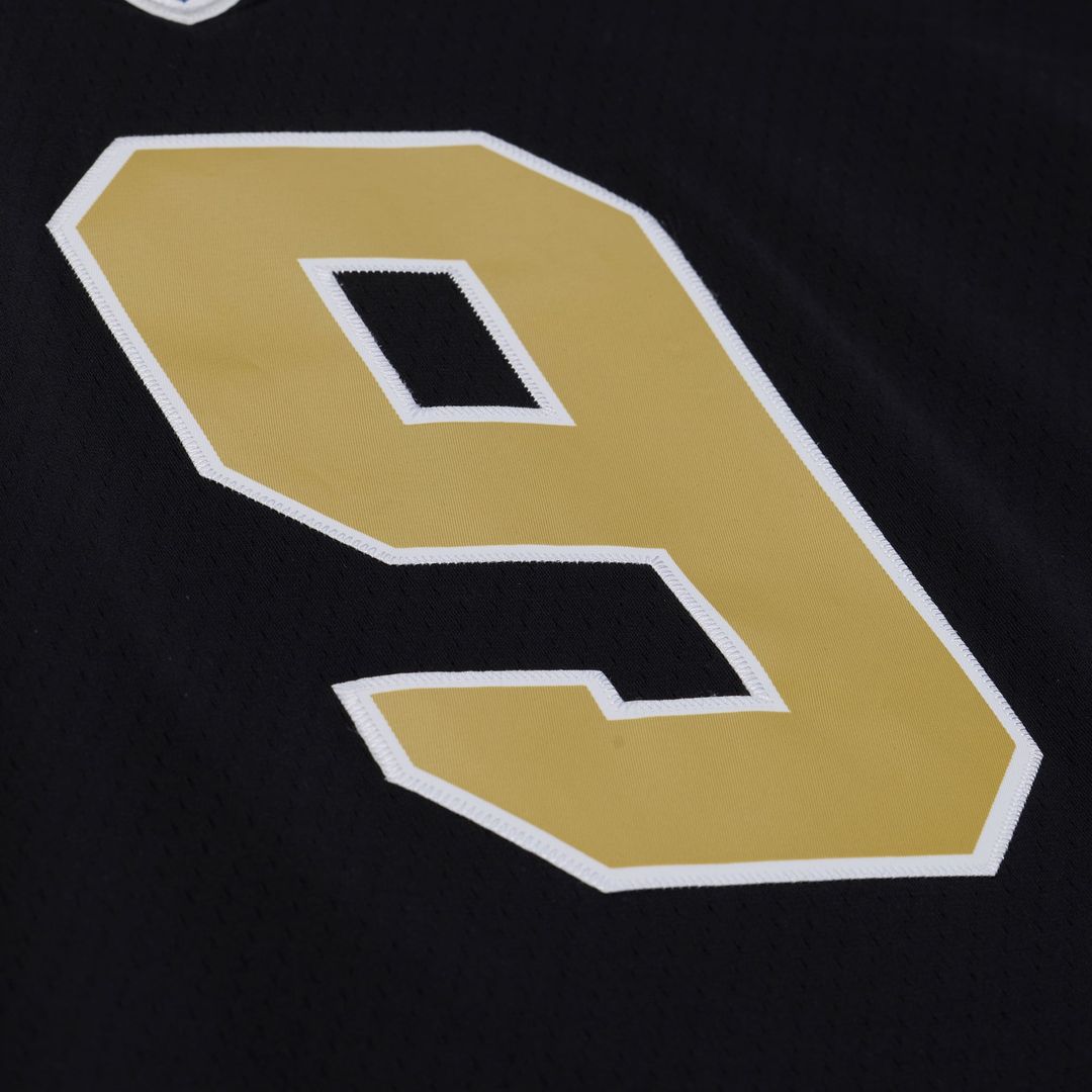 New Orleans Saints Drew Brees Mitchell & Ness Black Big & Tall 2009 Legacy Retired Player Jersey product image 4, provided