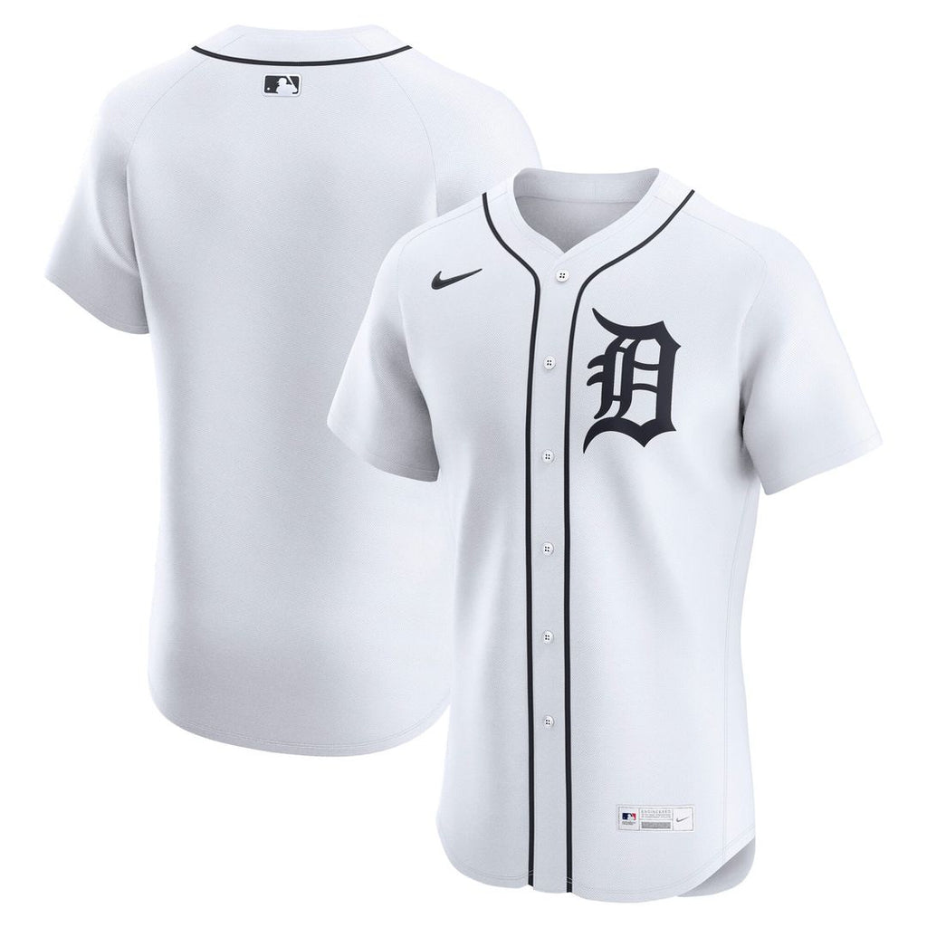 Detroit Tigers Nike Navy Alternate 2 Elite Jersey product image 7, provided for visual reference and product detail review