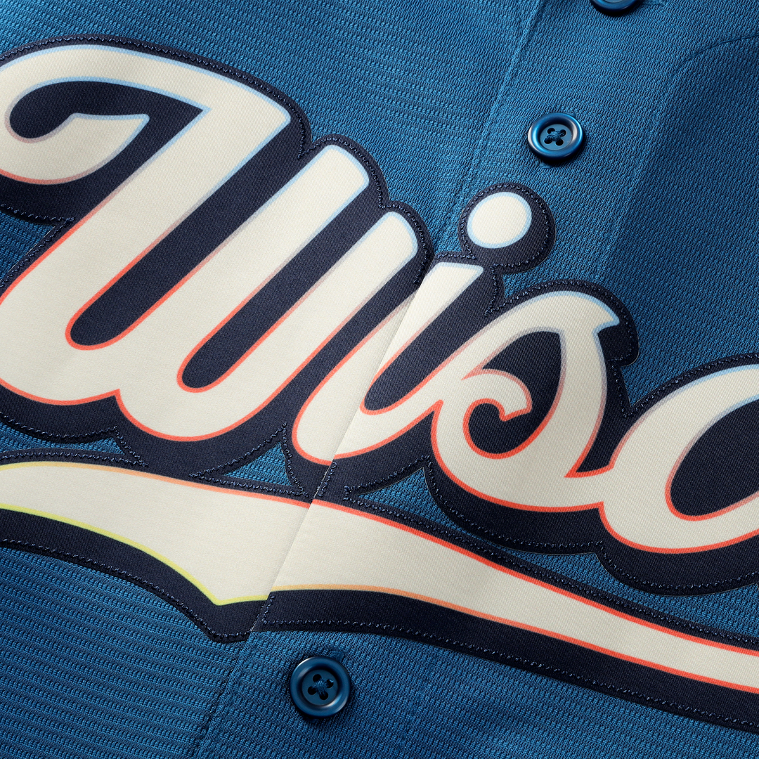 Milwaukee Brewers Nike Mineral Blue 2026 City Connect Stadium Jersey product image 5, provided for visual reference and