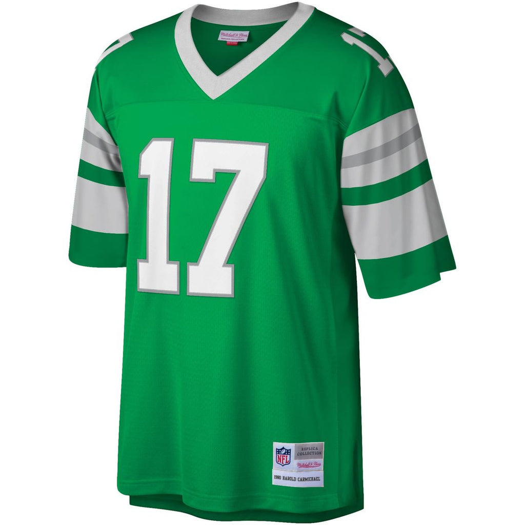 Philadelphia Eagles Harold Carmichael Mitchell & Ness Kelly Green Legacy Replica Jersey product image 2, provided for visual