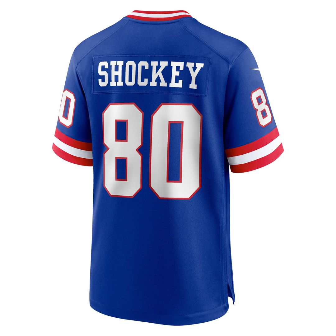 New York Giants Jeremy Shockey Nike Royal Retired Player Alternate Game Jersey product image 3, provided for visual